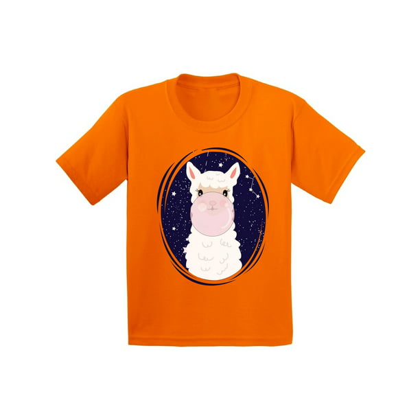 REBELN Christmas Llama Cotton Short Sleeve T Shirts for Baby Toddler Infant 